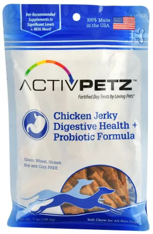 ActivPetz Digestive Health   Probiotic Jerky Treats