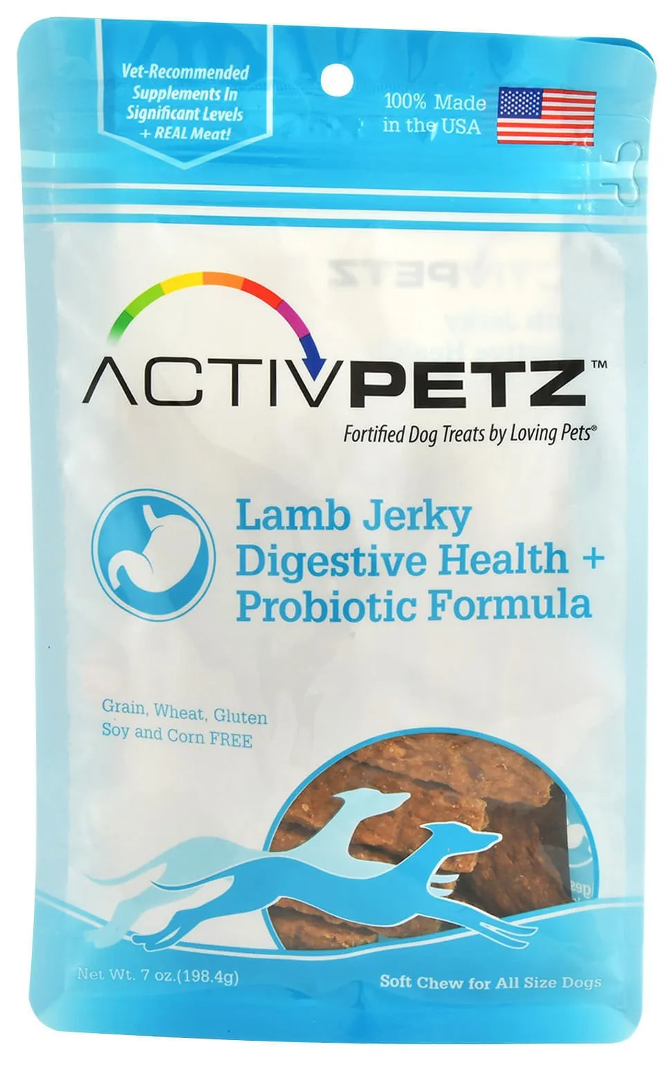 ActivPetz Digestive Health   Probiotic Jerky Treats