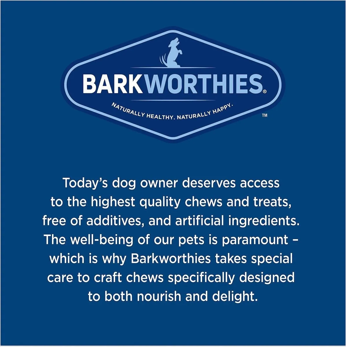 Barkworthies 12 Inch Collagen Kabob For Dogs
