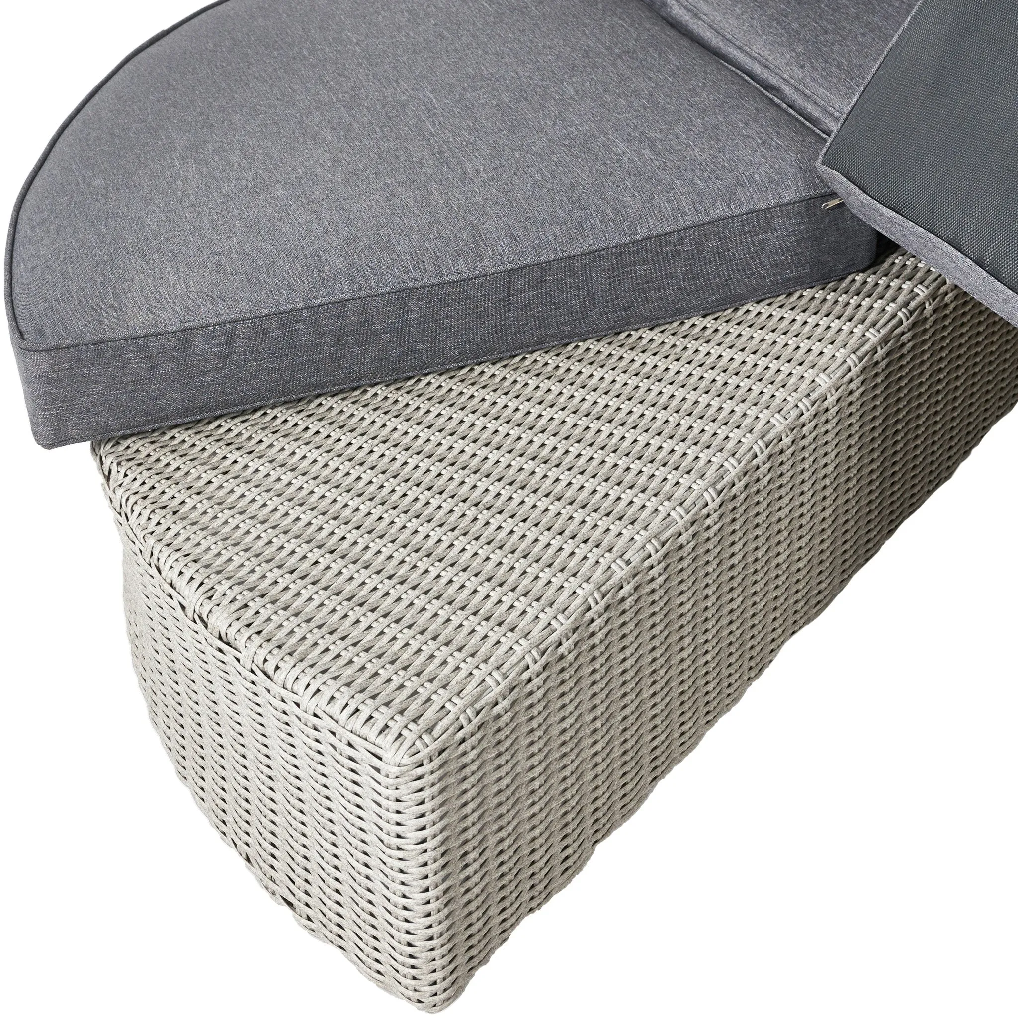 Bermuda Daybed in Stone Grey