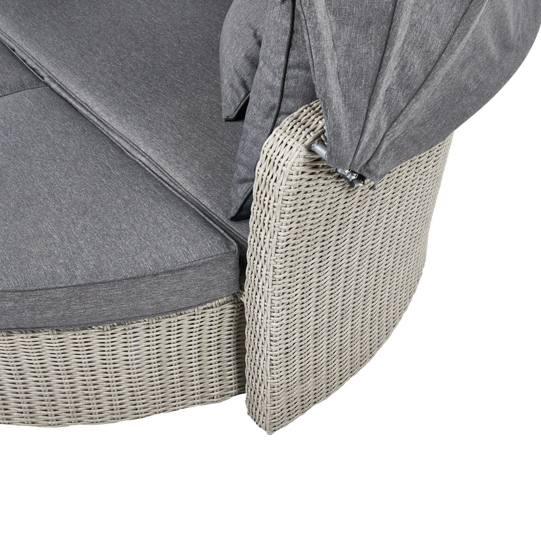 Bermuda Daybed in Stone Grey