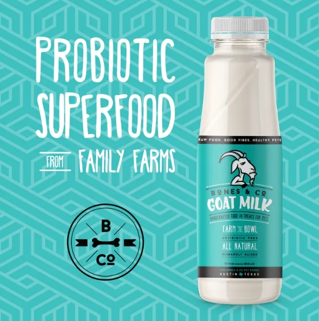 Bones & Co Goat Milk & Goat Milk Keifer