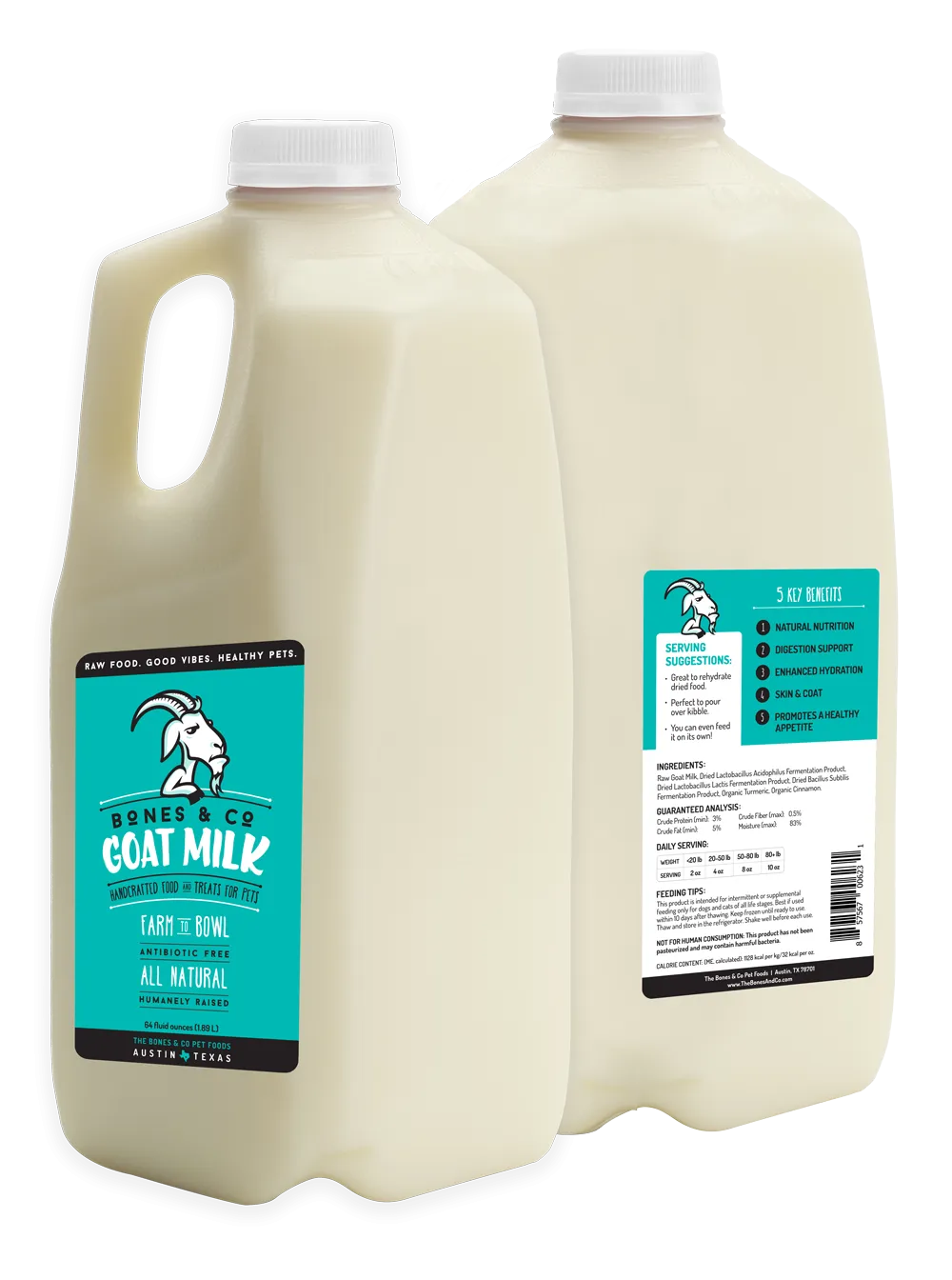 Bones & Co Goat Milk & Goat Milk Keifer