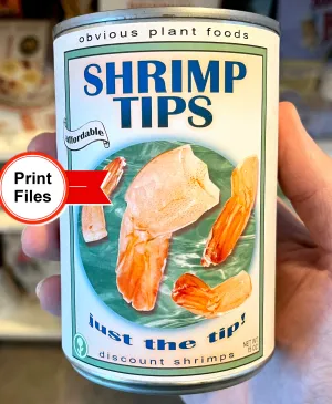 Canned Food Labels (Printable)