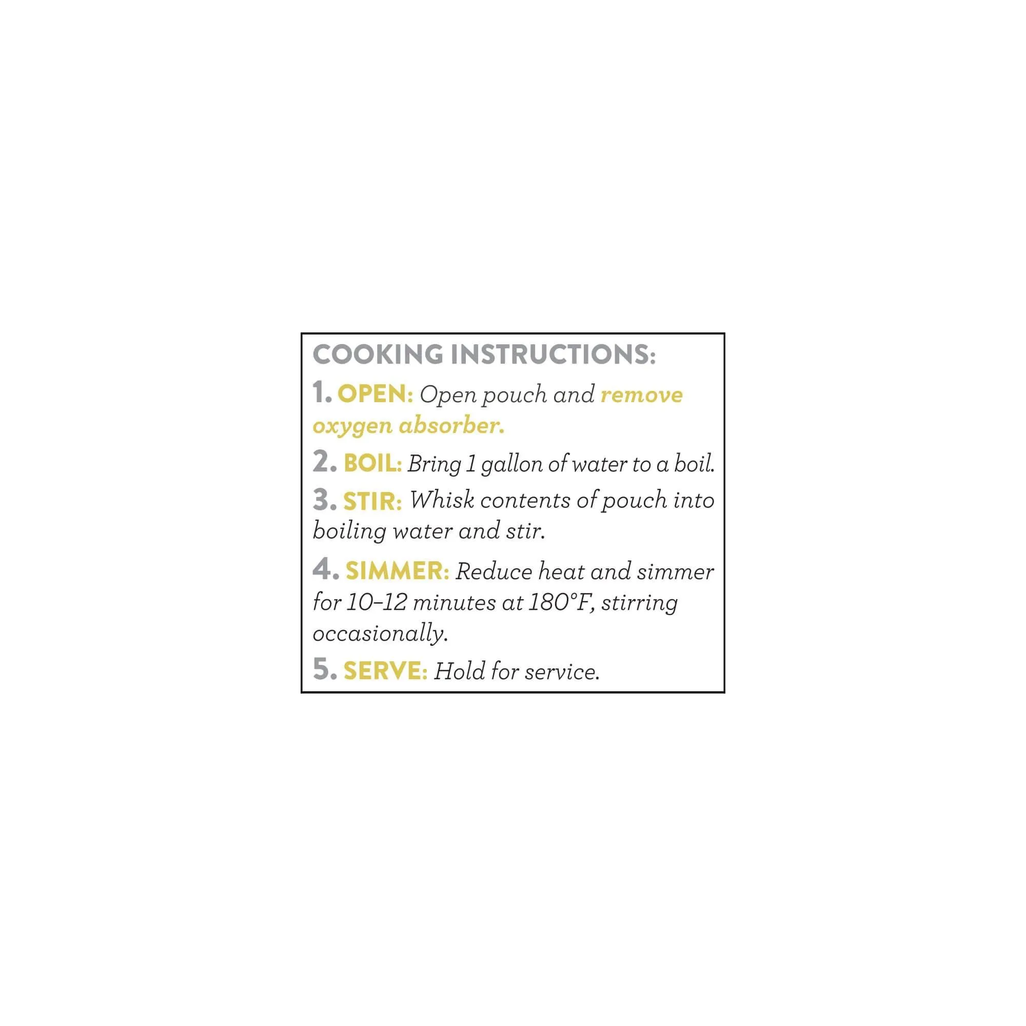 Chicken & Rice Soup Mix - 18 Servings