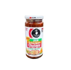 Chings Jain Schezwan Chutney - 250 Gm (No Onion No Garlic)