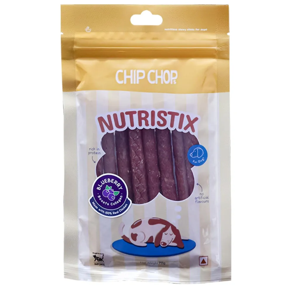 Chip Chops Blueberry Nutristix Dog Treats (Buy 1 Get 1)