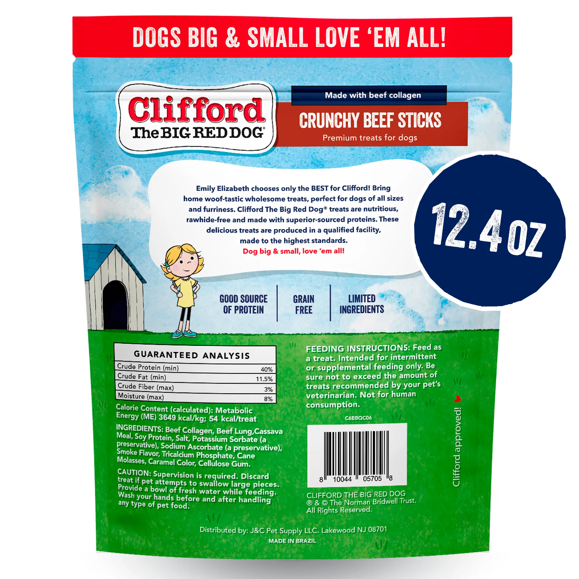 Clifford® Crunchy Beef Sticks 24 ct