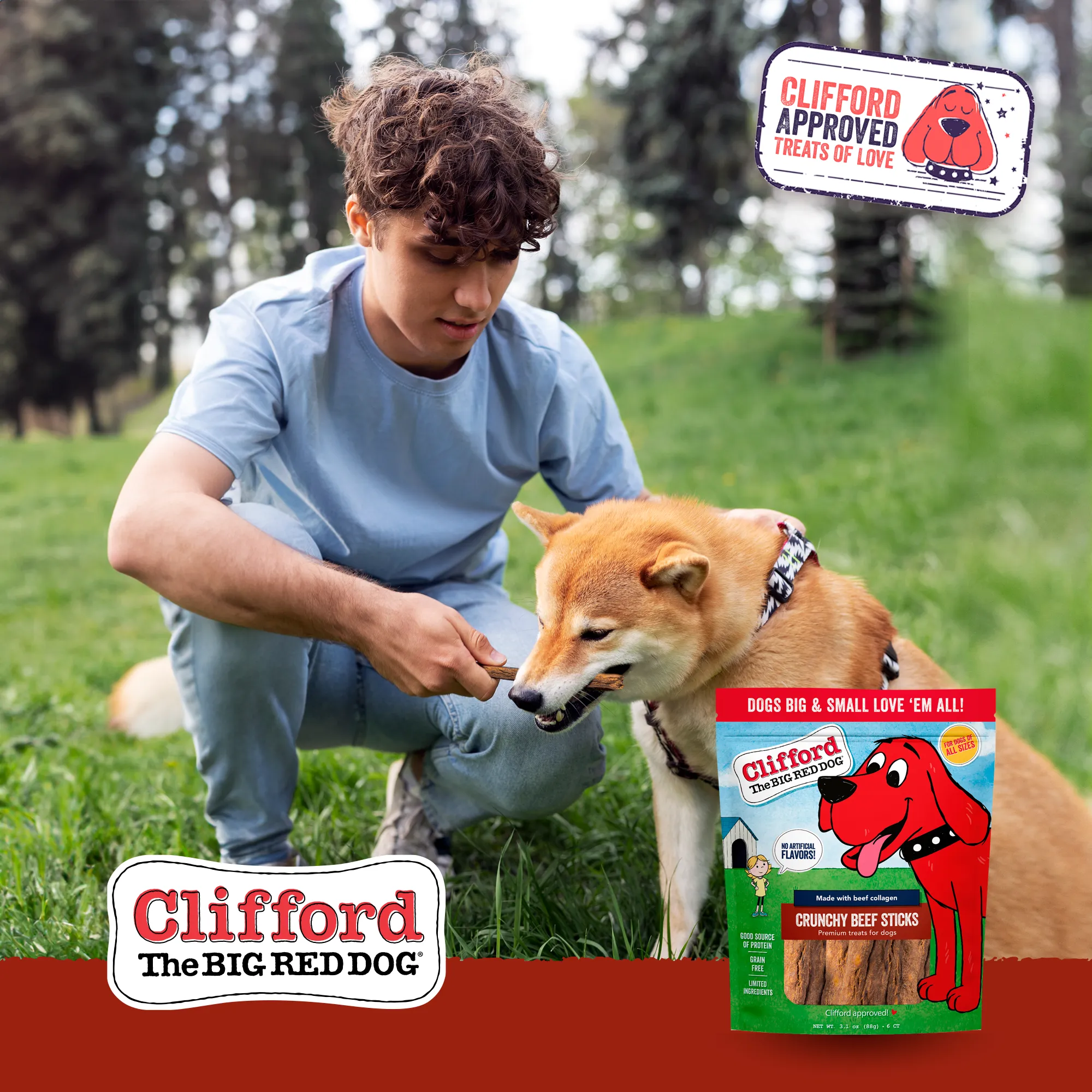 Clifford® Crunchy Beef Sticks 24 ct