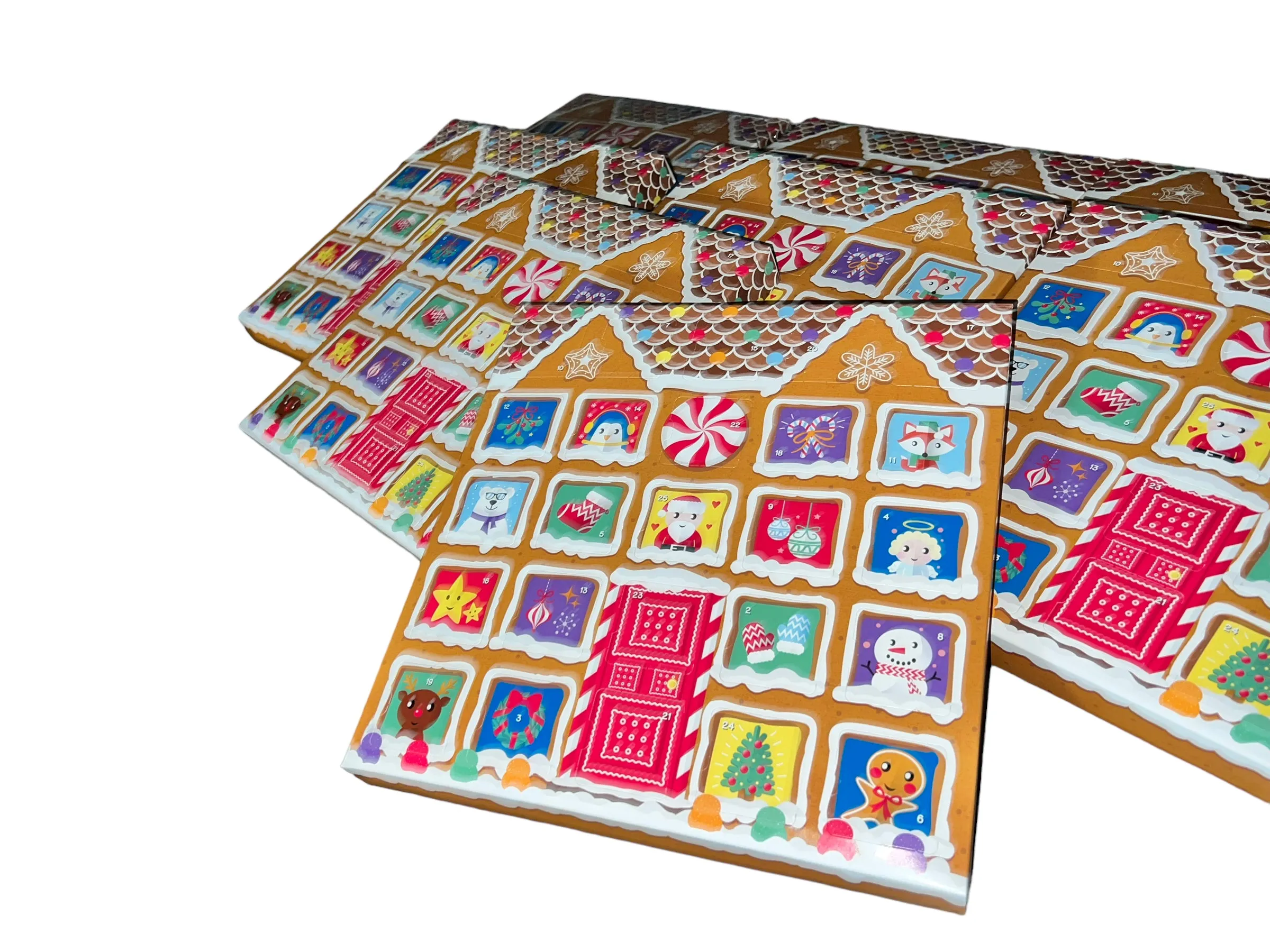 Countdown Advent or Holiday Calendar, made with a variety of Freeze Dried