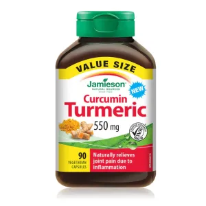 Curcumin Turmeric Value Size 550mg 90 capsules