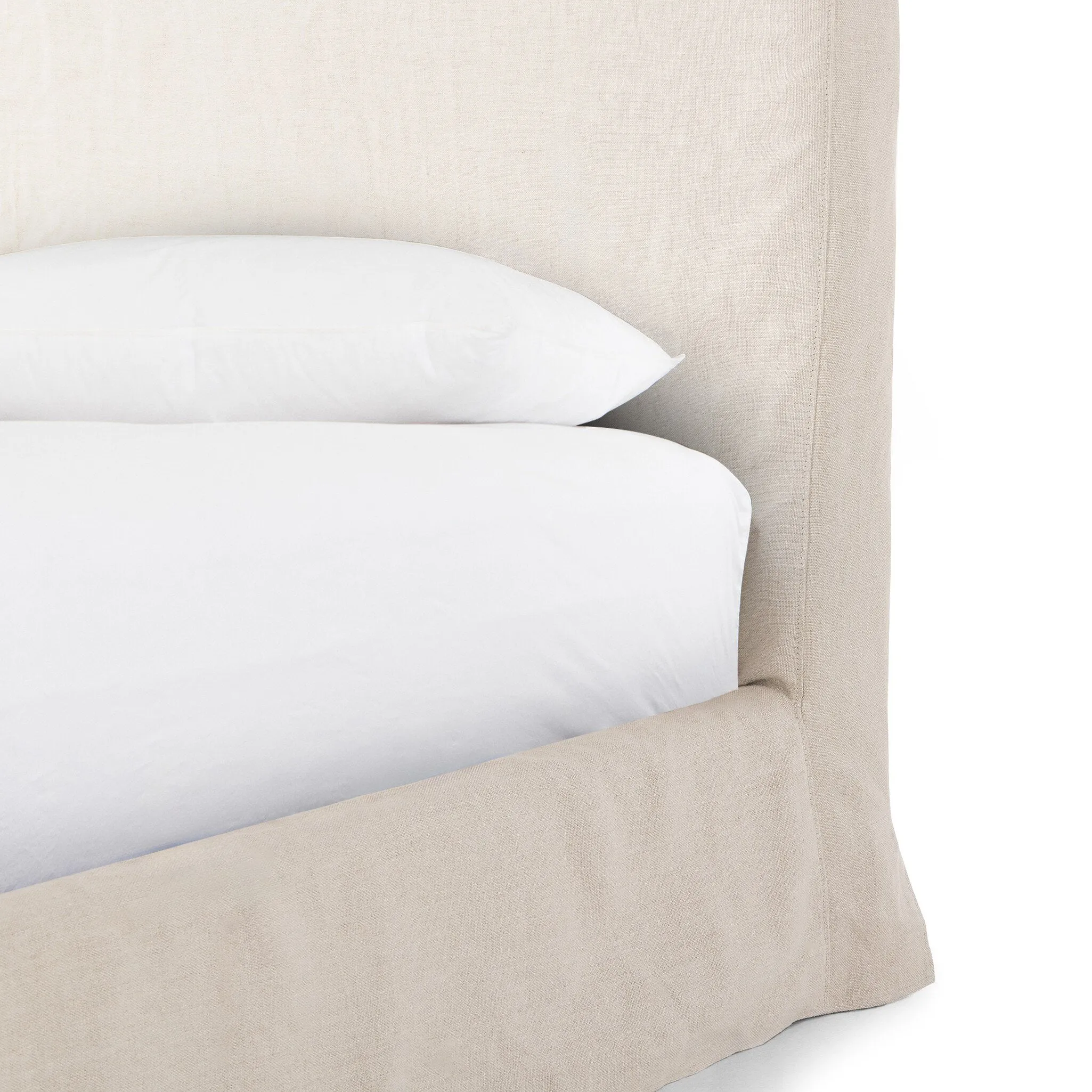 Daphne Slipcover Bed - Natural