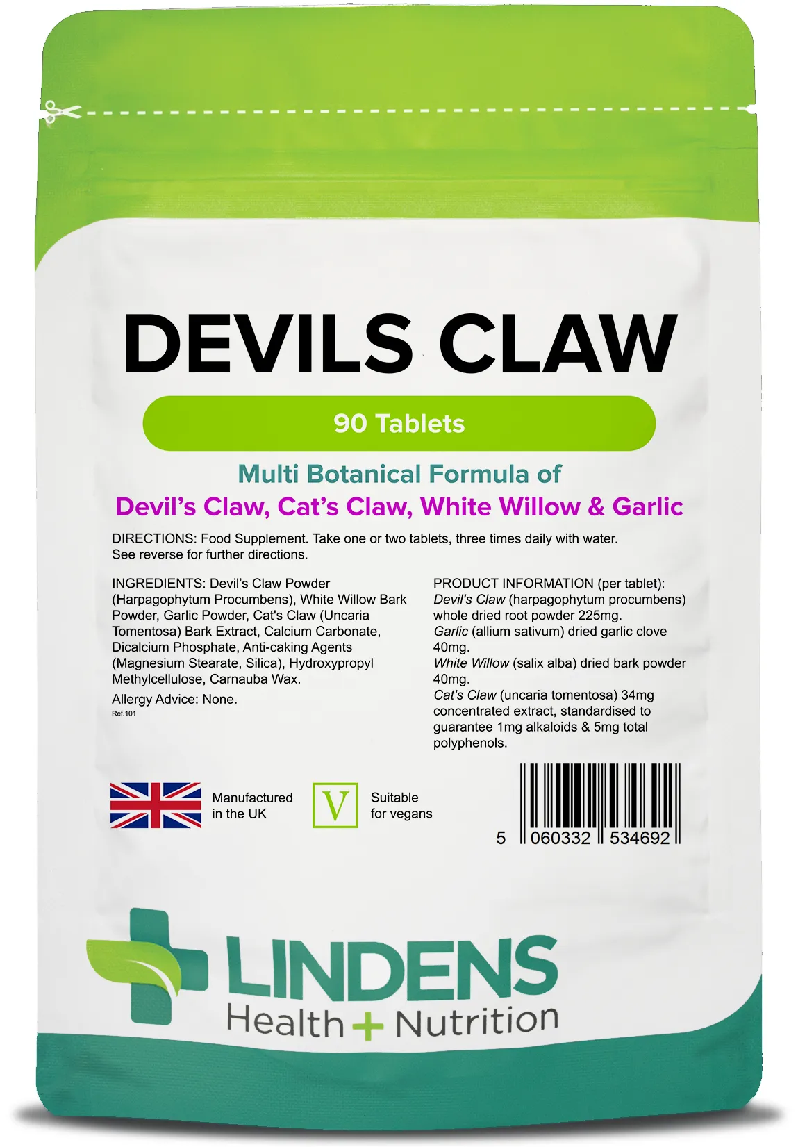 Devils Claw Formula Tablets