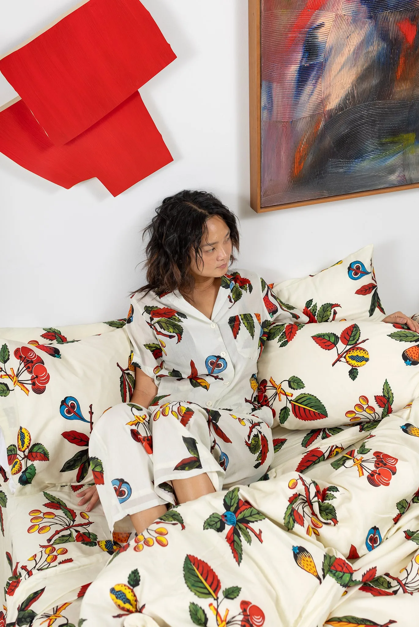 Duvet Bedding Set - Stone Fruit