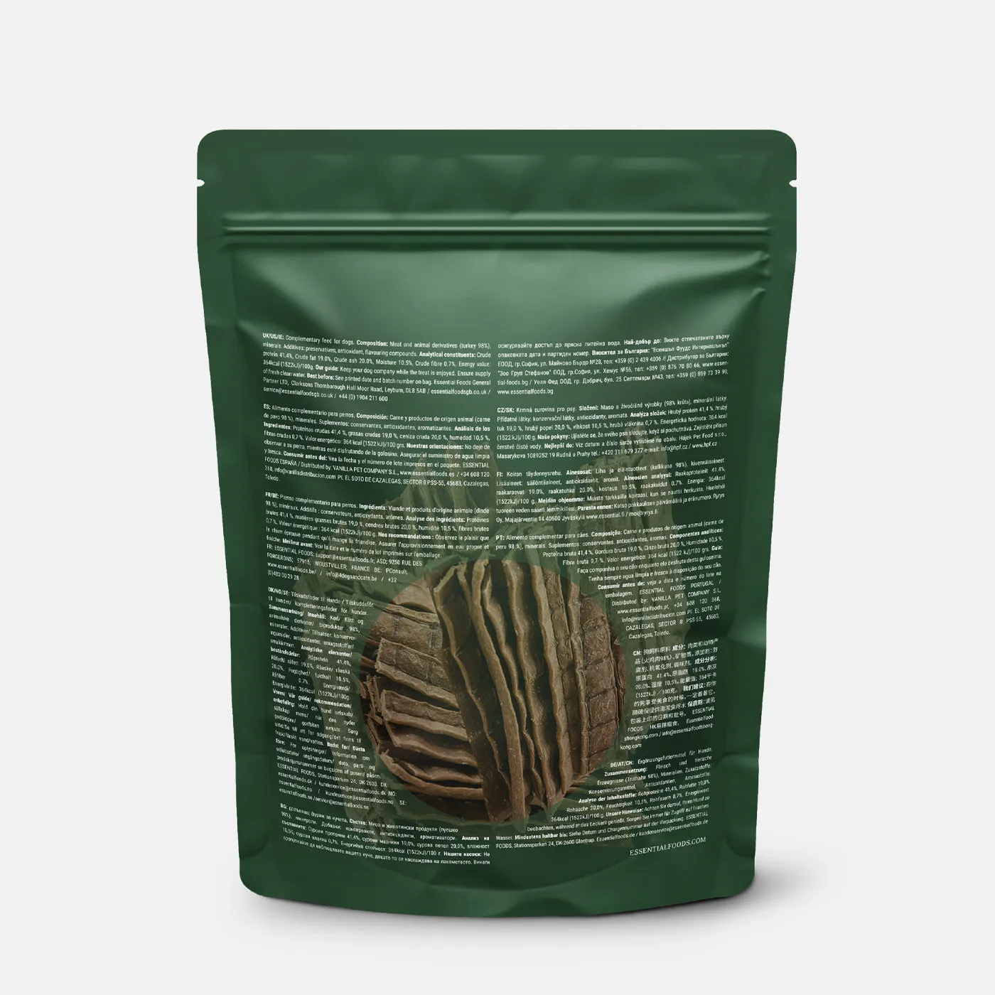 Essential Foods Turkey Delights Dog Treats 200g
