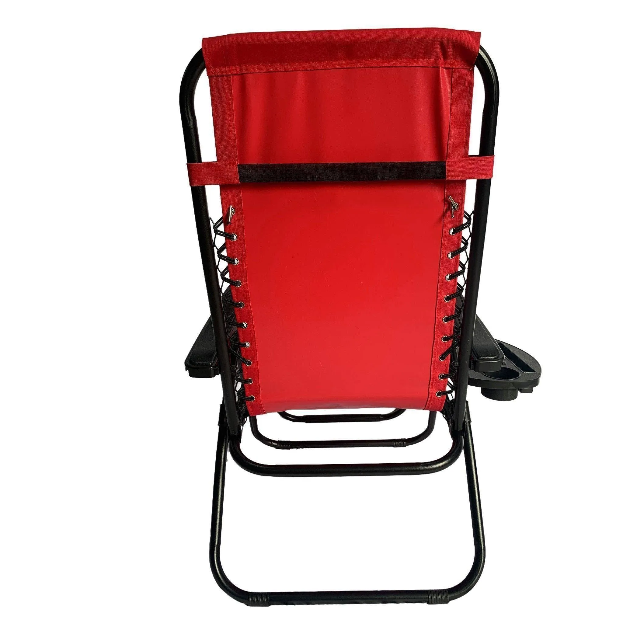 Folding Recliner Chair Lounger With Tray - Set Of 2-BSC-012
