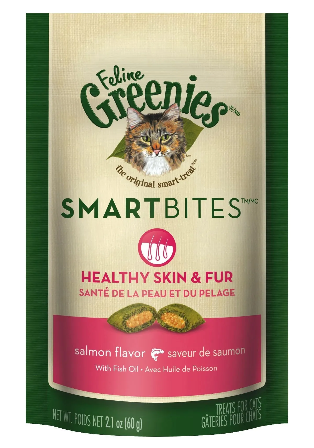 Greenies Feline Smartbites; Available in different formulas and flavors