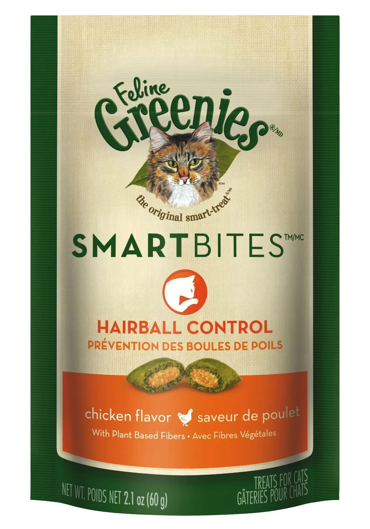 Greenies Feline Smartbites; Available in different formulas and flavors