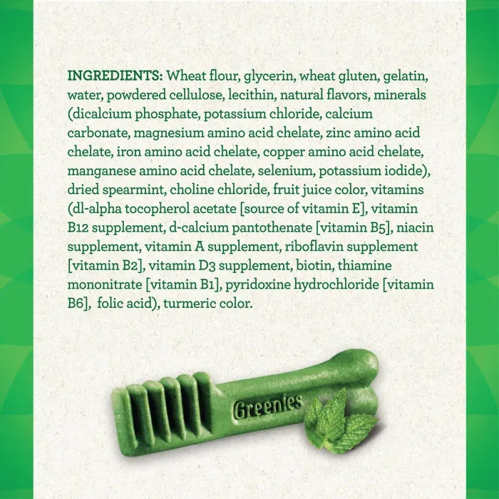 GREENIES Fresh Petite Dental Treats, 20 Count