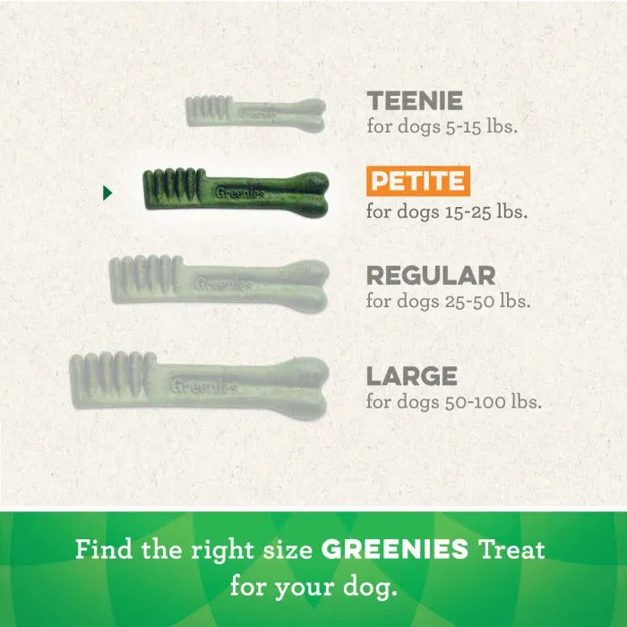 GREENIES Fresh Petite Dental Treats, 20 Count