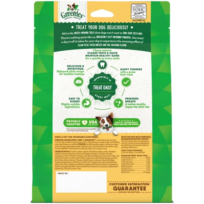GREENIES Grain Free Petite Dental Treats, 20 Count