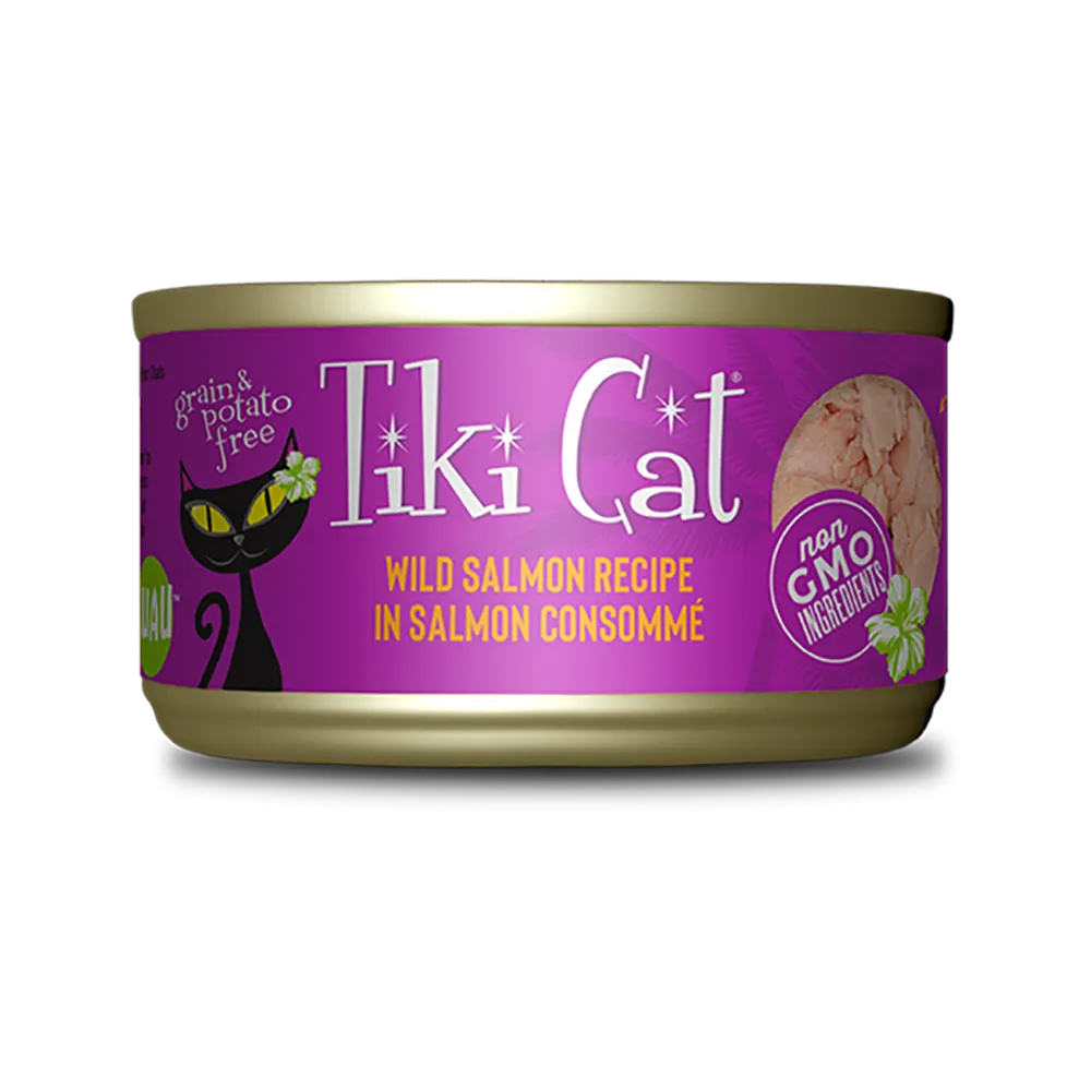 Grill Wild Salmon Cat Can
