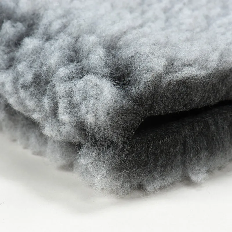 HuggleHounds HuggleFleece Mat Dog Bed, Grey