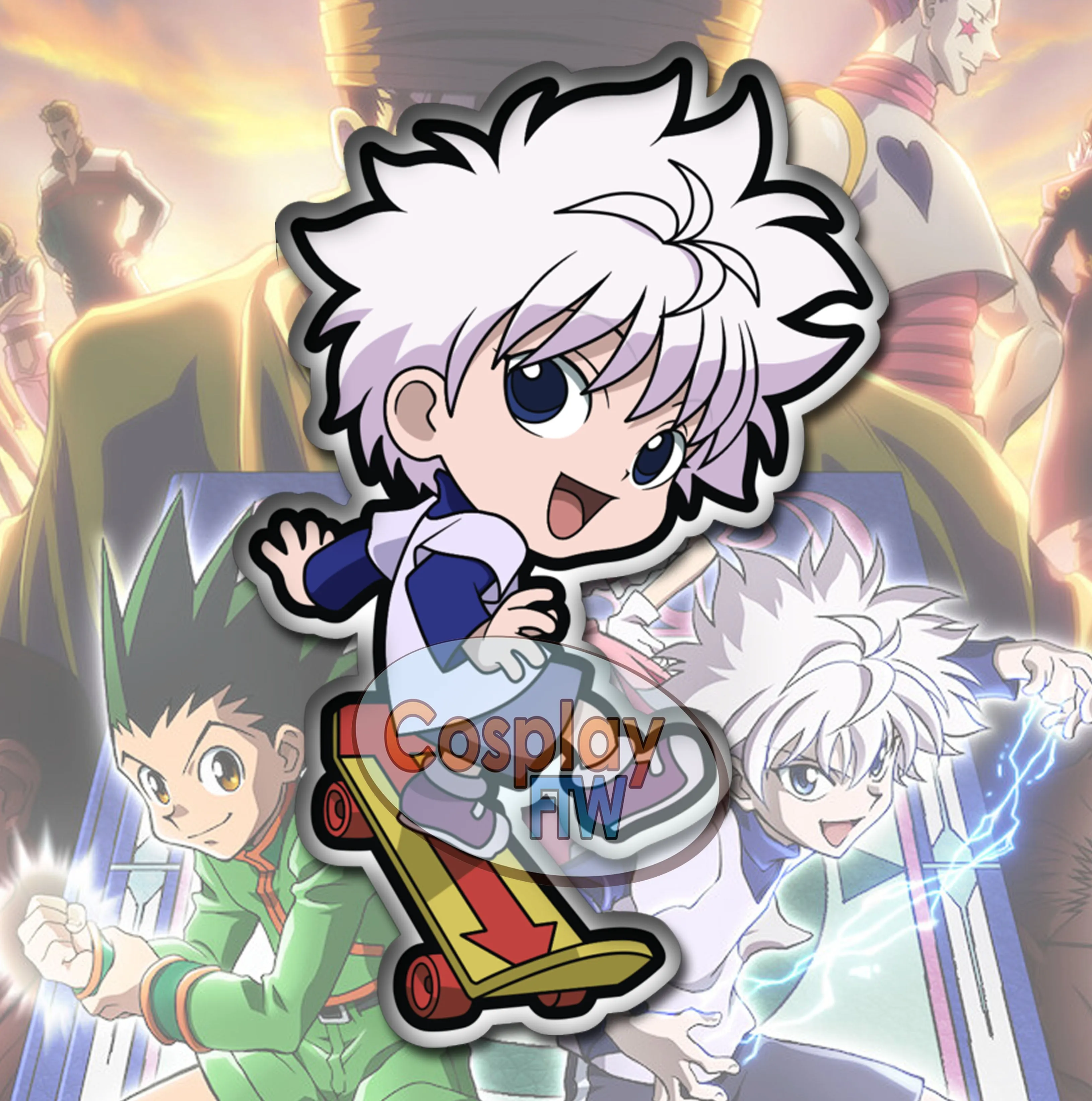 HUNTER x HUNTER Killua Zoldyck Plush Pillow