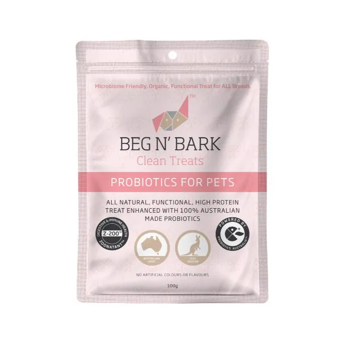 Ipromea Beg and Bark Probiotic Clean Treats for Dogs 100g