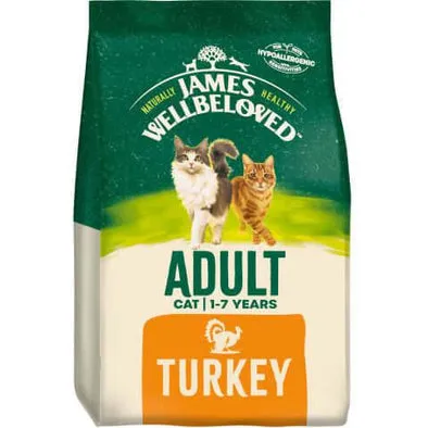 James Wellbeloved Turkey Adult Cat
