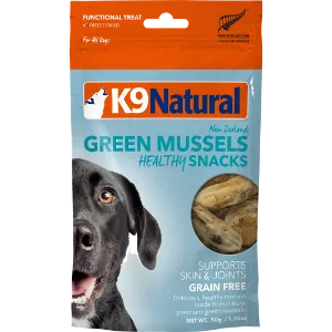 K9 Natural Freeze-Dried New Zealand Green Lipped Mussel Dog Treats 1.7oz