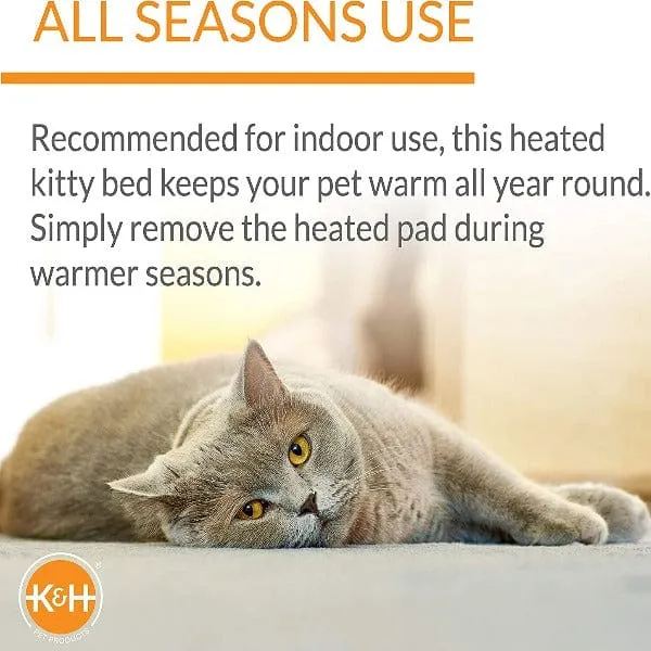 K&H Small Sage Thermo Kitty Bed