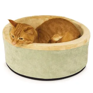 K&H Small Sage Thermo Kitty Bed