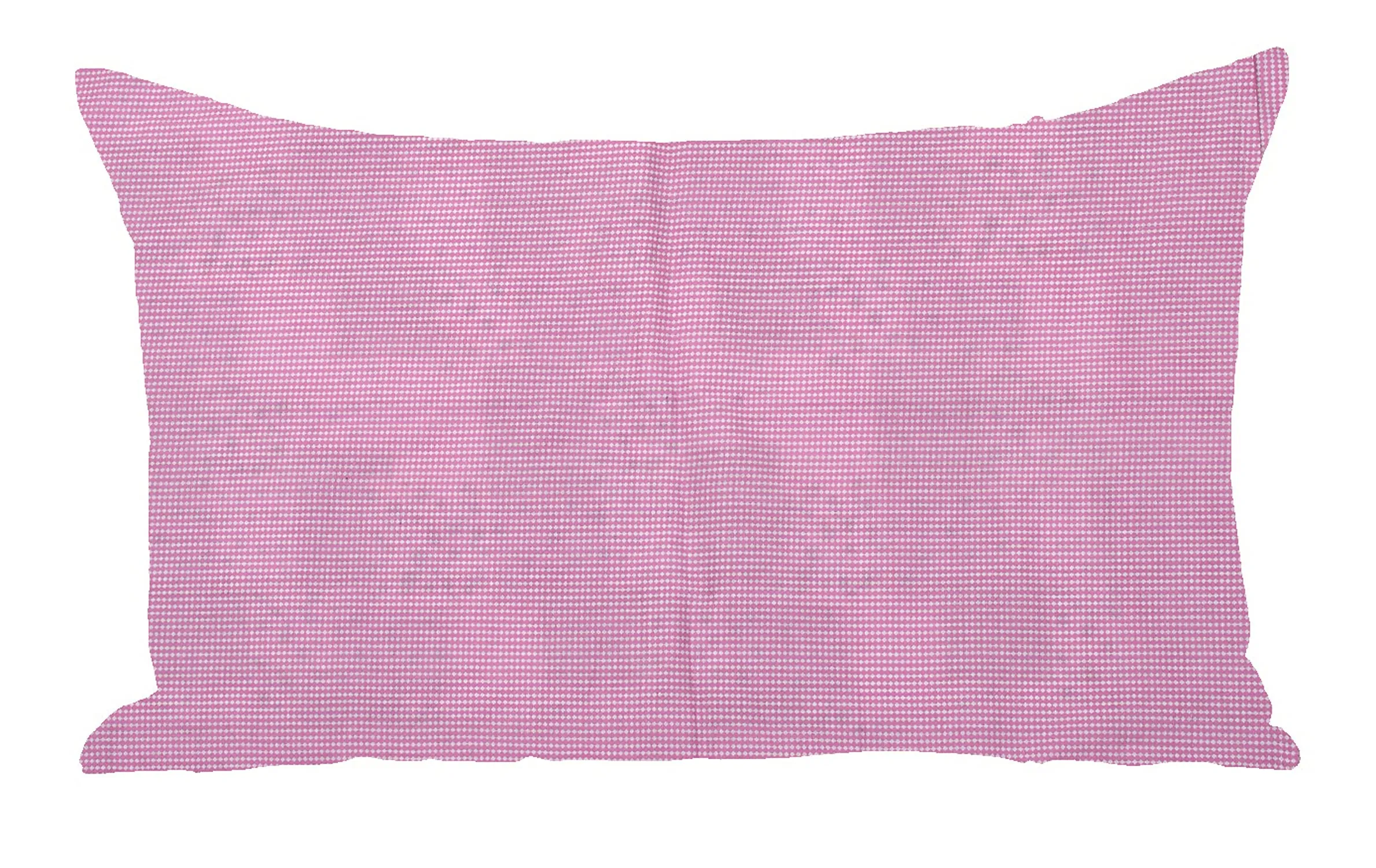 Kuber Industries Check Design Premium Cotton Pillow Covers, 18 x 28 inch, Set of 2 (Pink)