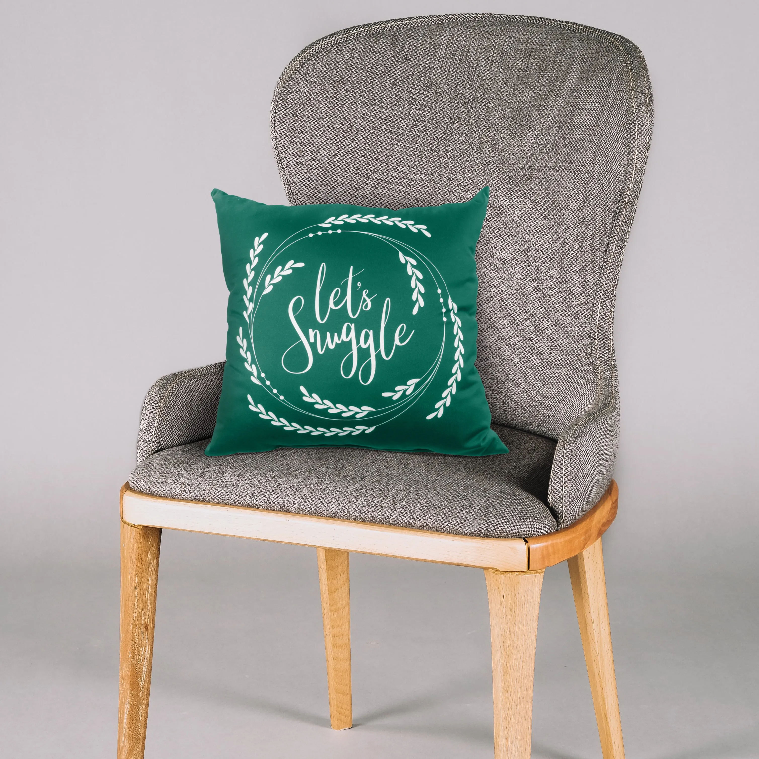Let's Snuggle Pillow - More Colors Available