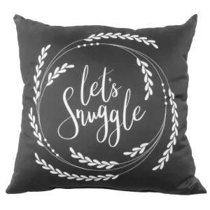Let's Snuggle Pillow - More Colors Available