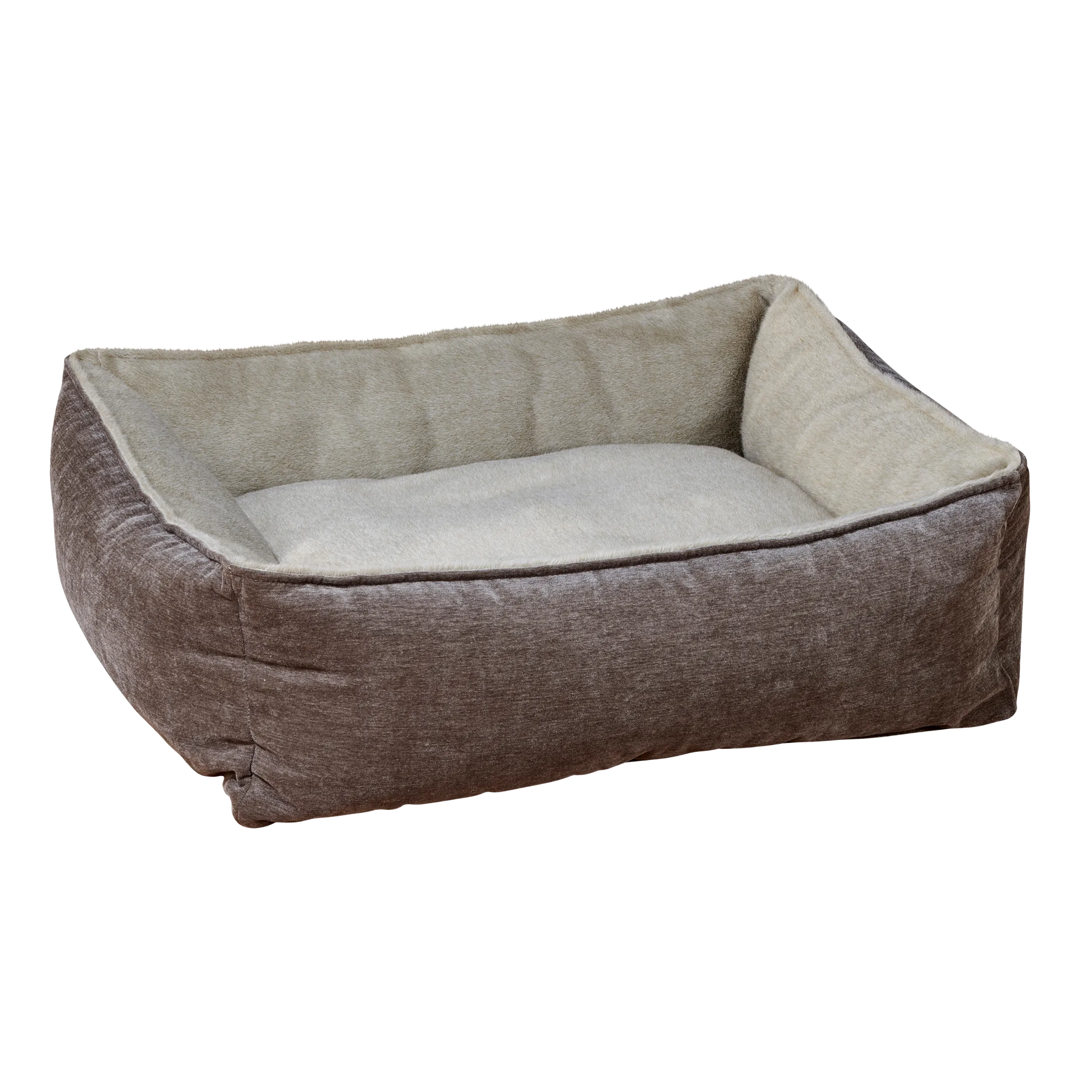 Lounge Bed | Fawn Sheepskin Faux Fur
