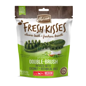 Merrick Dog Dental Treats Fresh Kisses - Coconut Oil M 170g