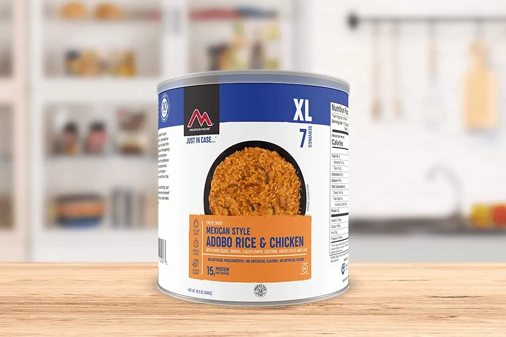 Mountain House - Mexican Rice with Chicken #10 Can - 6 Pack