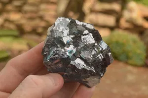Natural Silver Lead Galena Specimens (Some With Copper) x 6 From Namibia