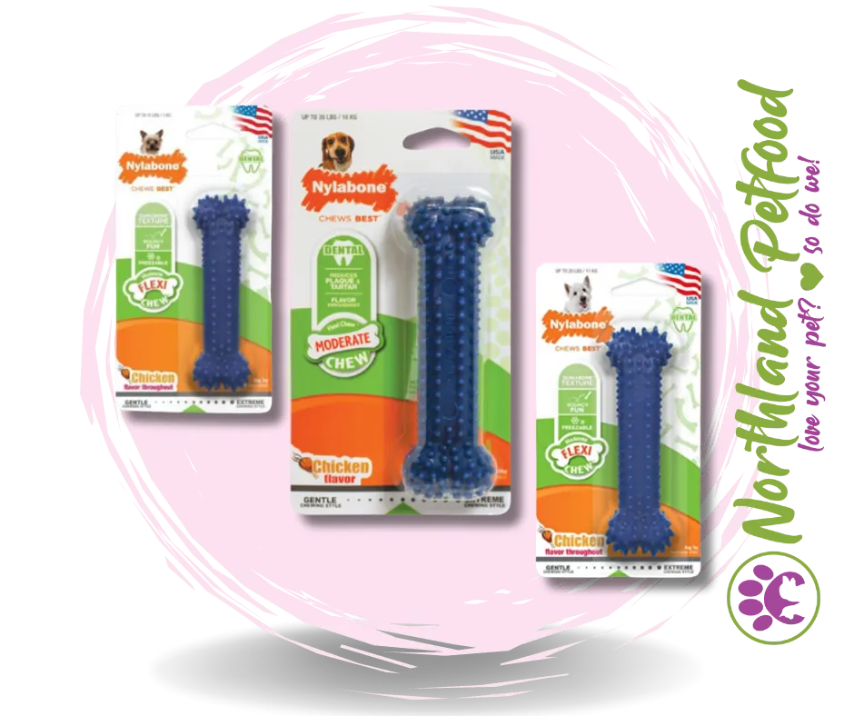 Nylabone Dental Chew Bone- Flexi Chew