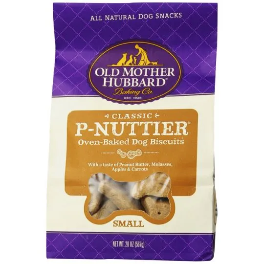 Old Mother Hubbard Crunchy Classic Natural P-Nuttier Small Biscuits Dog Treats