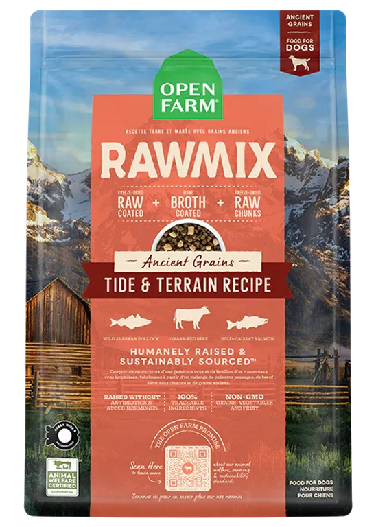 Open Farm Tide & Terrain Ancient Grains Rawmix