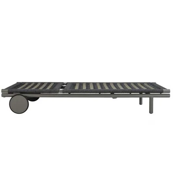 Outdoor Braided & Rope Sunlounger - Antra