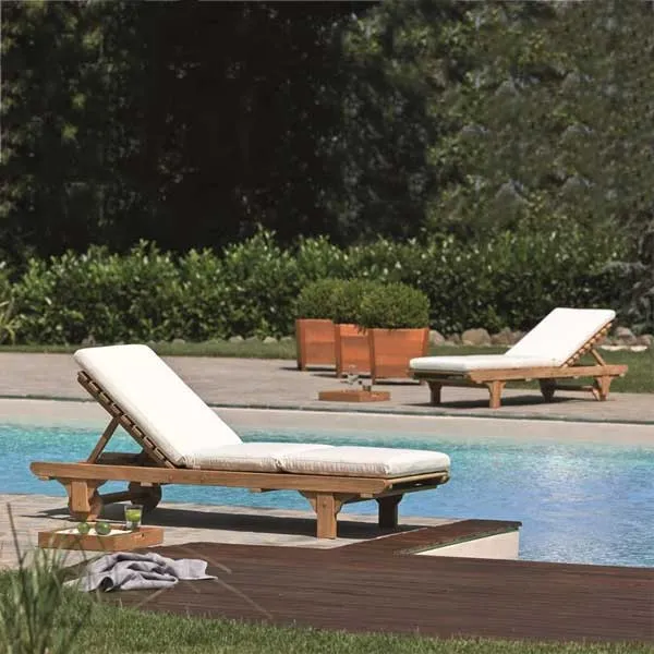Outdoor Wooden - Sun Lounger - Chelsea