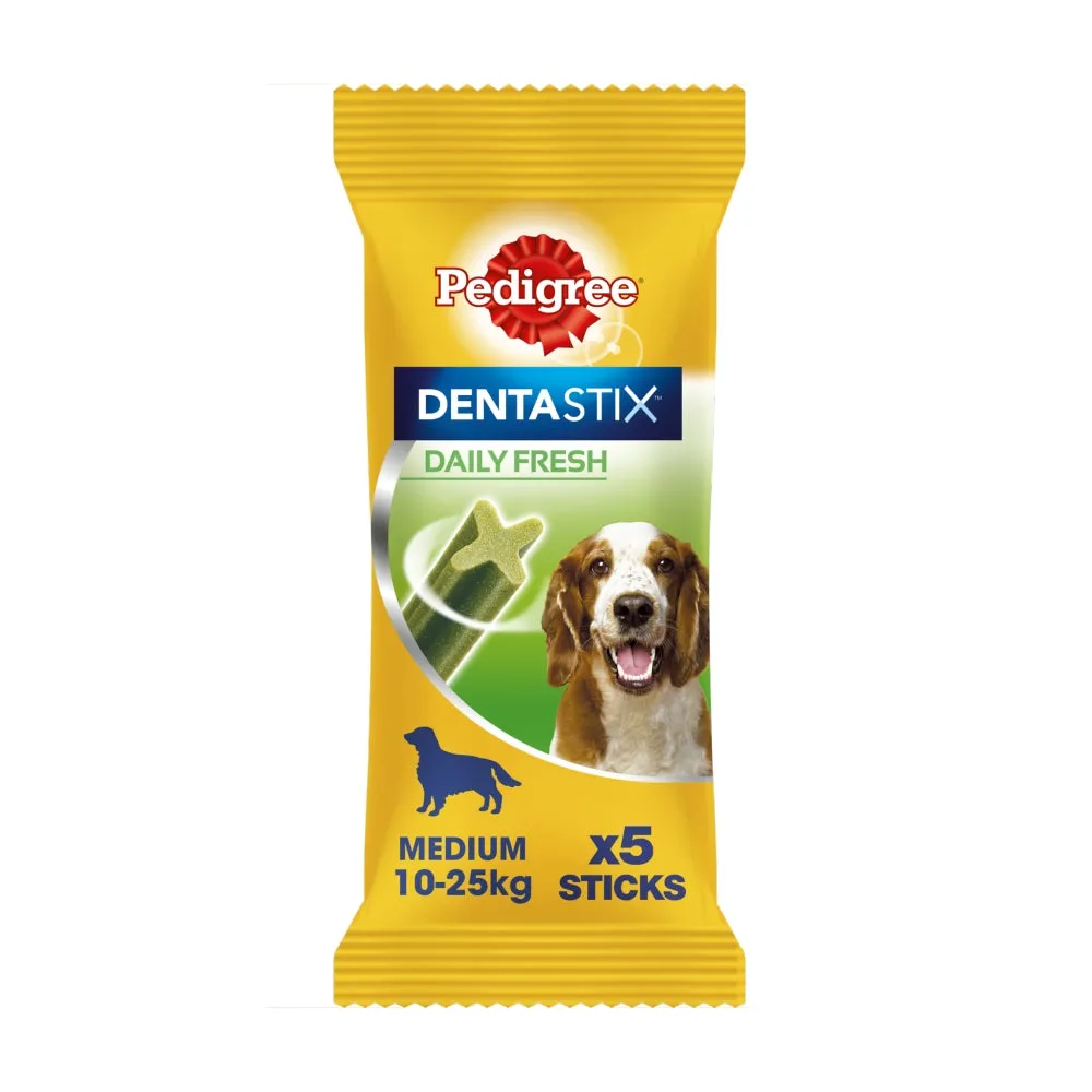Pedigree DentaStix Fresh Medium 5 Pack