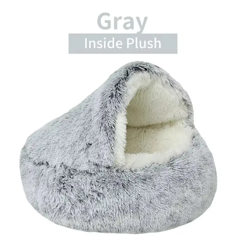 Plush Pet Bed & Sleeping Bag – The Ultimate Cozy Retreat for Your Fuzzy Buddy!