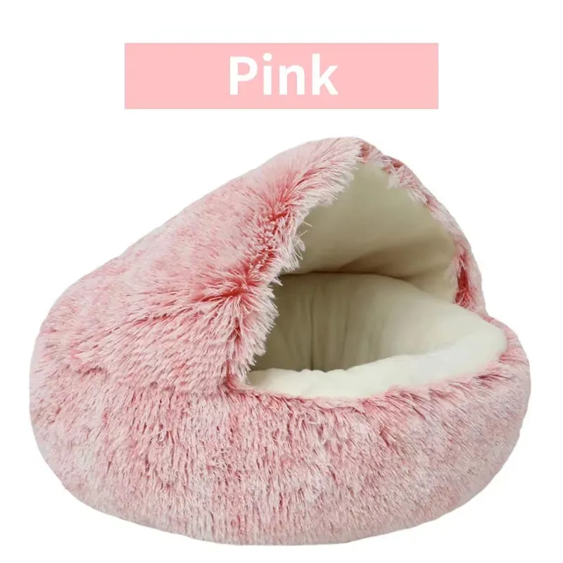 Plush Pet Bed & Sleeping Bag – The Ultimate Cozy Retreat for Your Fuzzy Buddy!
