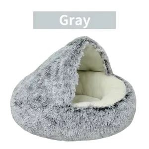Plush Pet Bed & Sleeping Bag – The Ultimate Cozy Retreat for Your Fuzzy Buddy!