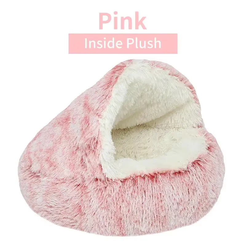 Plush Pet Bed & Sleeping Bag – The Ultimate Cozy Retreat for Your Fuzzy Buddy!